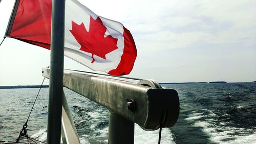 View of sea against the sky