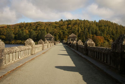 Panoramic view of trees and plants against sky