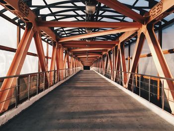 View of elevated walkway