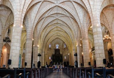 Interior of cathedral