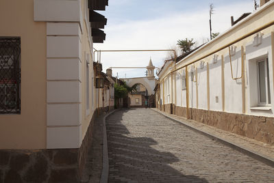 Beautiful street in old town