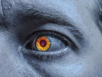 Close-up of human eye