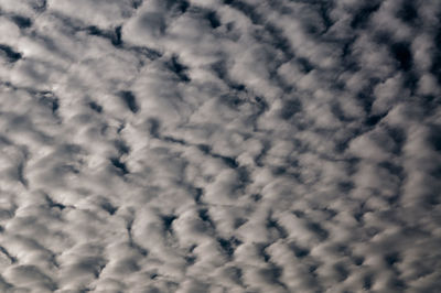 Low angle view of clouds in sky