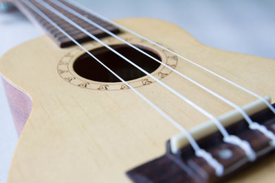 Close-up of guitar