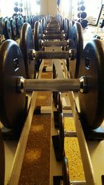 Machine part in factory