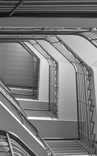 Escalator in modern building