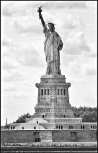 Low angle view of monument