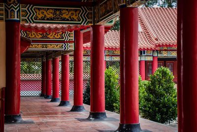 Corridor of a temple