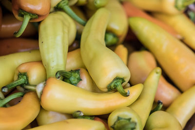 Close-up of vegetables for sale in market