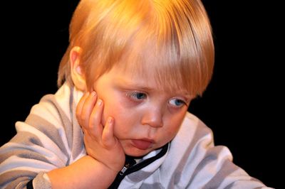 Close-up of boy