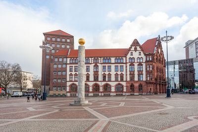 View of buildings in city