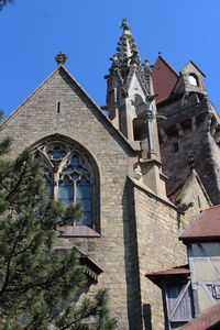 Low angle view of church