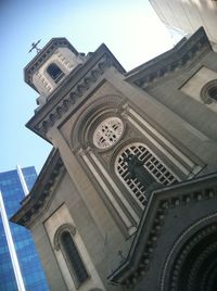 Low angle view of church