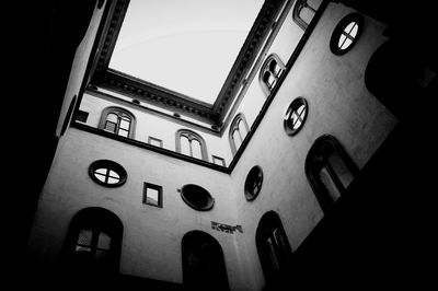 Low angle view of built structure