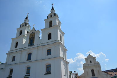 Low angle view of cathedral against sky