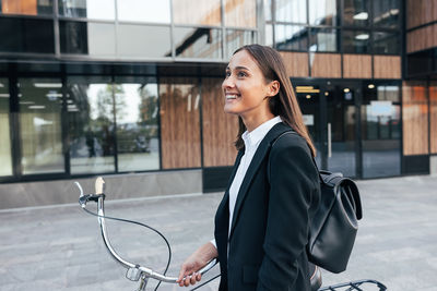 Young woman using mobile phone