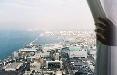 Aerial view of cityscape