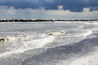 View of sea shore