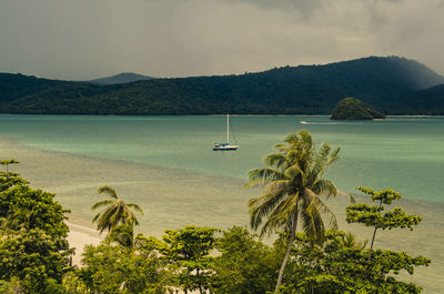 Scenic view of sea