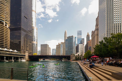 Chicago river walk