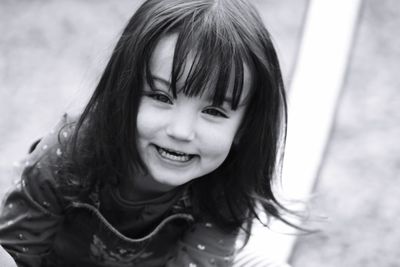 Portrait of a smiling girl