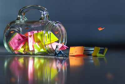 Close-up of colorful balls