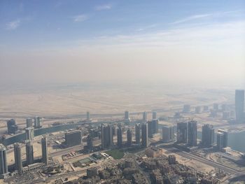 Aerial view of cityscape