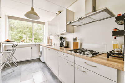 Interior of kitchen