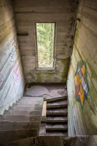 Staircase in corridor