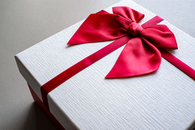 Close-up of gift box