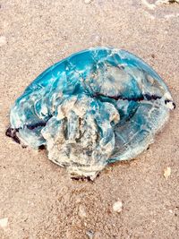 Close-up of sand on beach