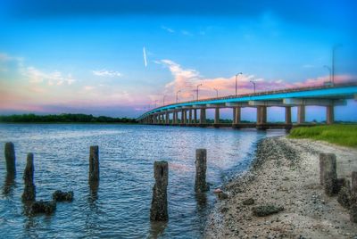 Bridge over river