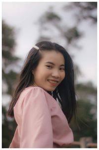 Portrait of a smiling girl