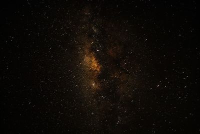 Low angle view of stars in sky