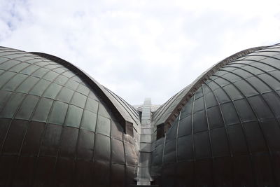 Low angle view of building against sky