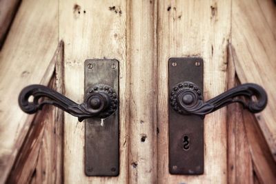 Full frame shot of closed door