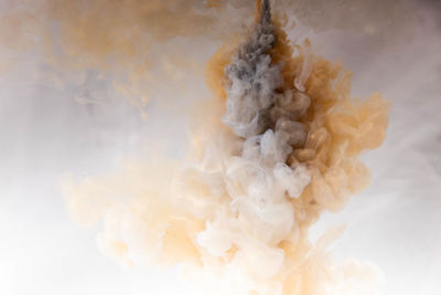 Full frame shot of smoke against sky