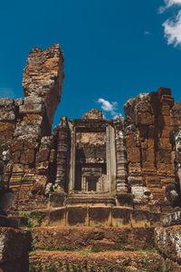 Old historical building in forest