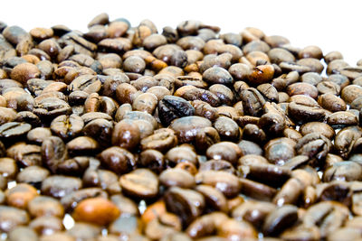 Full frame shot of coffee beans