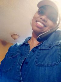 Portrait of a smiling young woman