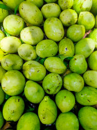 Full frame shot of apples