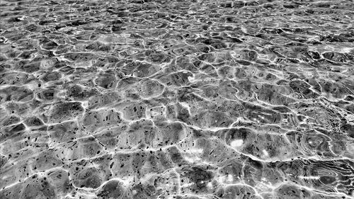 Full frame shot of rippled water