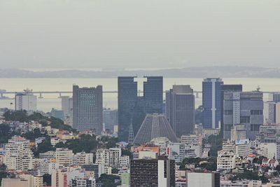 Skyscrapers in city