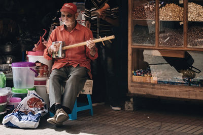 Man playing guitar