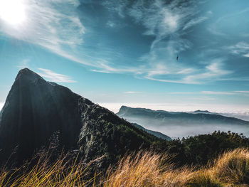 Panoramic view of landscape against sky