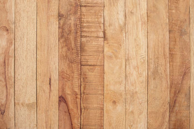 Full frame shot of wooden floor