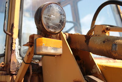 Headlight of construction machinery