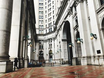 View of buildings in city