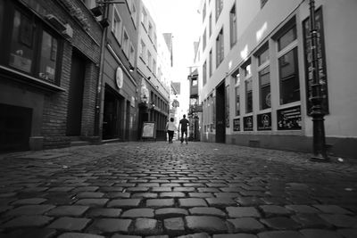 Street amidst buildings in city