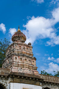 Low angle view of historical building against sky